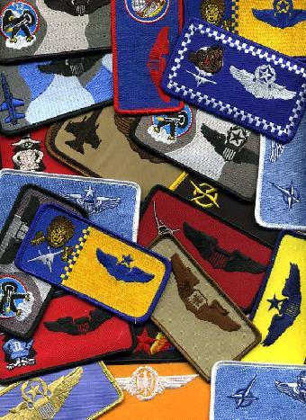USAF & Foreign AF Name tags